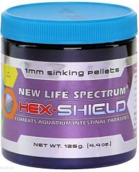 New Life Spectrum - New Life Spectrum Hex-Shield Balık Yemi 1 Mm - 125 Gr