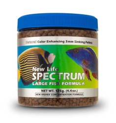 New Life Spectrum Large Fish Formula Balık Yemi 3 Mm - 125 Gr - Thumbnail