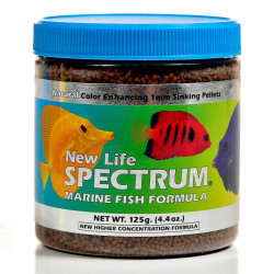 New Life Spectrum Marine Formula Balık Yemi 1 Mm - 125 Gr - Thumbnail