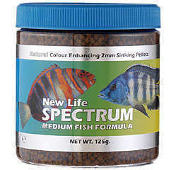 New Life Spectrum - New Life Spectrum Medium Fish Formula Balık Yemi 2 Mm - 125 Gr
