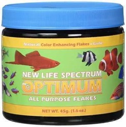 New Life Spectrum - New Life Spectrum Optimum All Purpose Flakes Balık Yemi 1 Mm - 45 Gr