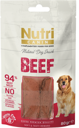 Nutri Feline - Nutri Canin Tahılsız Biftekli Köpek Ödül Maması 80 G