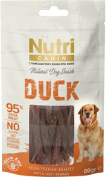 Nutri Feline - Nutri Canin Tahılsız Ördekli Köpek Ödül Maması 80 G