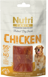 Nutri Canin - Nutri Canin Tahılsız Tavuklu Köpek Ödül Maması 80 G