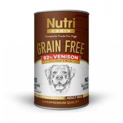Nutri Feline - Nutri Canine Tahılsız Geyik Etli Patatesli Köpek Konservesi 400 Gr.