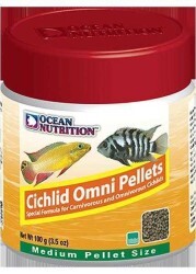 Ocean Nutrition Cichlid Omni Pellets Medium 100 Gr - Thumbnail