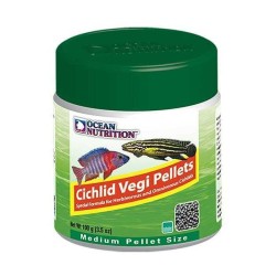 Ocean Nutrition - Ocean Nutrition Cichlid Vegi Pellets Medium 100 Gr