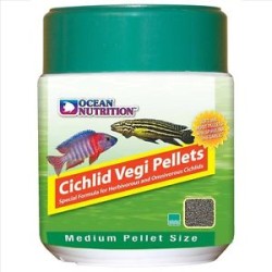 Ocean Nutrition - Ocean Nutrition Cichlid Vegi Pellets Medium 200 Gr ( 2,5Mm )