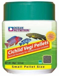 Ocean Nutrition - Ocean Nutrition Cichlid Vegi Pellets Small 100 Gr