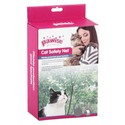 Pawise - Pawise Kedi Filesi Balkon Ve Pencere İçin Transparan 2 X 1,5 M (1)