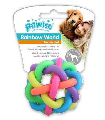 Pawise - Pawise Rainbow World Örgü Top Ø 7,5 cm