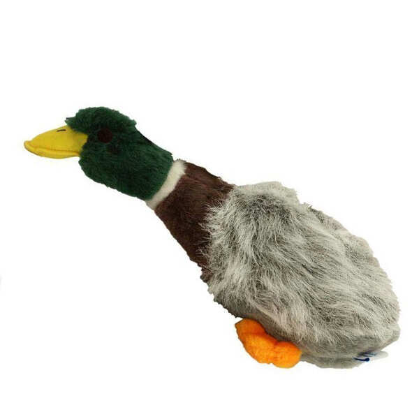 Pawise - Pawise Squeaky Duck 30 cm Peluş Oyuncak