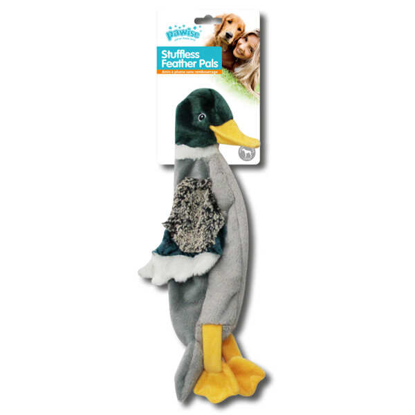 Pawise - Pawise Stuffless Duck Peluş Oyuncak 35 cm