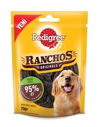 Pedigree - Pedigree Ranchos Kuzu Etli Köpek Ödülü 70 Gr