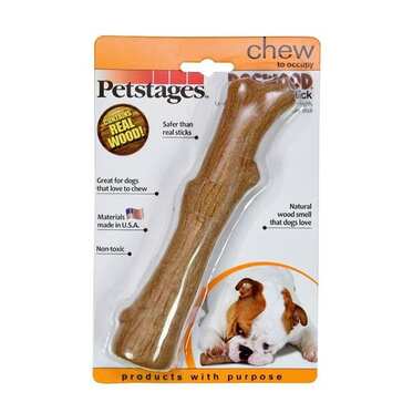 Petstages Durable Sticks Ağaç Dalı Şeklinde Oyun Kemiği Medium - Thumbnail