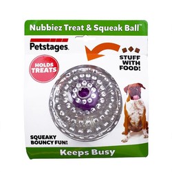 Petstages - Petstages Nubbiez Top Köpek Oyuncağı 9 Cm