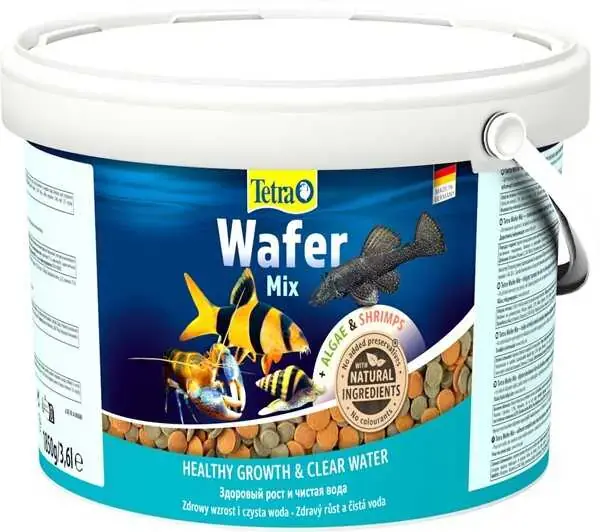 Pleco Algae Wafers Vatoz Ve Çöpçü Balık Yemi 3,6 Litre - 1
