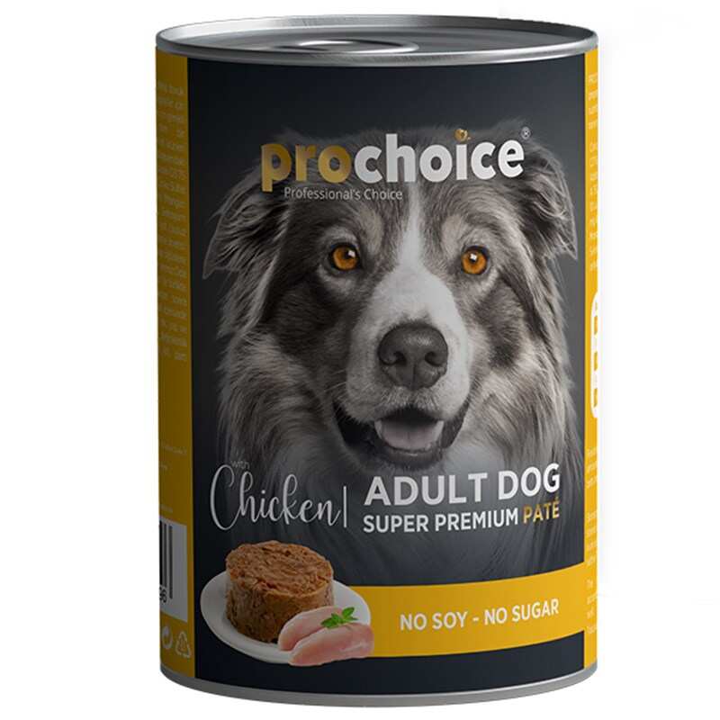 Pro Choice - PRO CHOİCE ADULT TAVUKLU YETİŞKİN KÖPEK KONSERVESİ 400 GR.