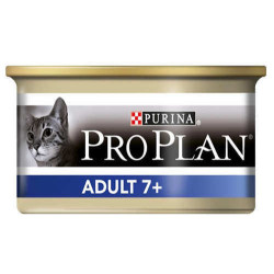 Pro Plan - Pro Plan Adult + 7 Ton Balıklı Yaşlı Kedi Konservesi 85 Gr. (1)