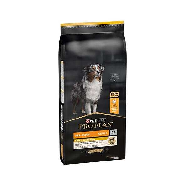 Pro Plan - Pro Plan All Size Kısırlaştırılmış Tavuklu Yetişkin Köpek Maması 14 Kg.