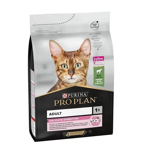 Pro Plan - Pro Plan Delicate Kuzu Etli Kedi Maması 10 Kg.