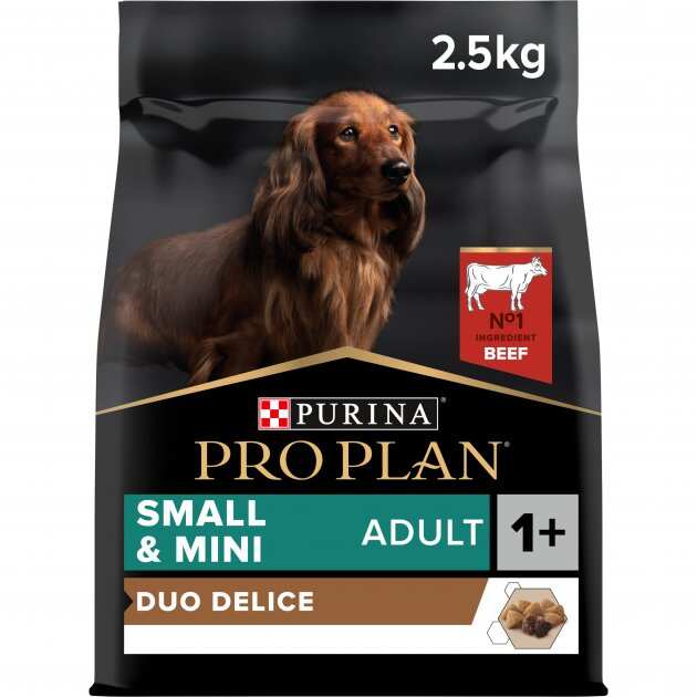 Pro Plan - Pro Plan Duo Delice Biftekli Small Küçük Irk Köpek Maması 2,5 Kg.