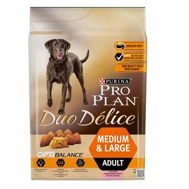 Pro Plan Duo Delice Parça Somon Balıklı Medium Large Köpek Maması 2,5 Kg. - Thumbnail