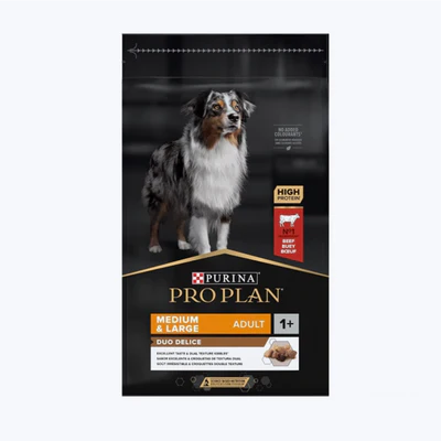 Pro Plan - Proplan Duo Delice Taze Parça Etli Yetişkin Köpek Maması 2,5 Kg.