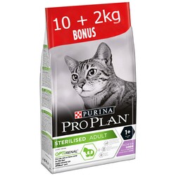Pro Plan - Pro Plan Hindili Kısırlaştırılmış Kedi Maması 10 + Hediye 2 Kg.