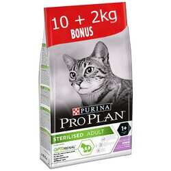Pro Plan Hindili Kısırlaştırılmış Kedi Maması 10 + Hediye 2 Kg. - Thumbnail