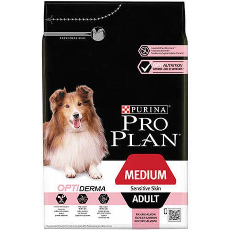 Pro Plan Optiderma Sensitive Skin Somonlu Hassas Yetişkin Köpek Maması 14 Kg - Thumbnail