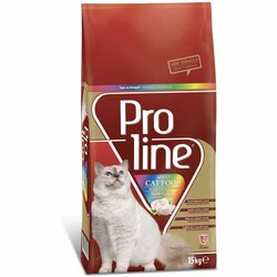 Proline - Proline Renkli Taneli Tavuklu Kedi Maması 15 Kg.