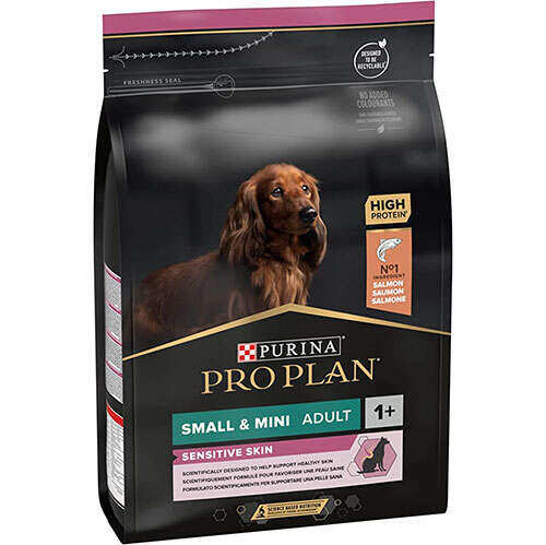 Pro Plan - Pro Plan Küçük Irk Somonlu Yetişkin Kuru Köpek Maması 3 Kg.