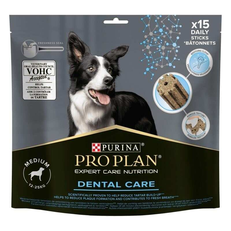 Pro Plan - Proplan Medium Breed Dental Care 15 Sticks Köpek Ödülü