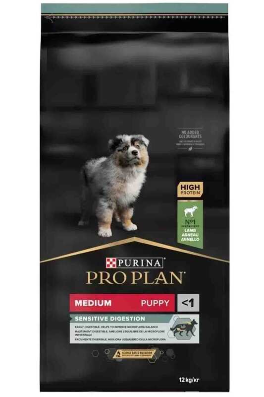 Pro Plan - Pro Plan Kuzu Etli Yavru Köpek Maması Opti Digest 12 Kg.