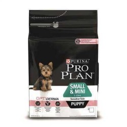 Pro Plan - Pro Plan Opti Derma Sensitive Somonlu Küçük Irk Yavru Kuru Köpek Maması 3 Kg. (1)