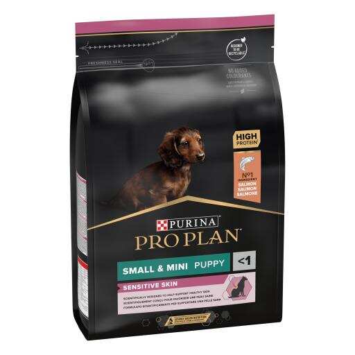 Pro Plan - Pro Plan Opti Derma Sensitive Somonlu Küçük Irk Yavru Kuru Köpek Maması 3 Kg.