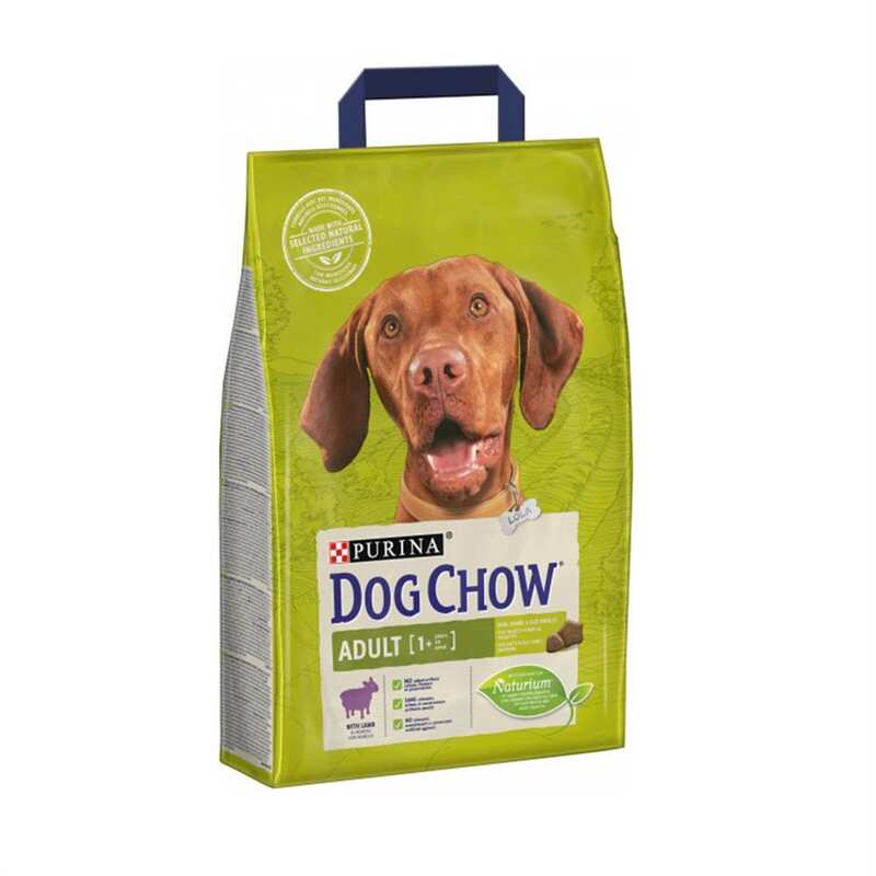 Cat Chow - Purina Dog Chow Kuzu Etli Yetişkin Köpek Maması 2,5kg