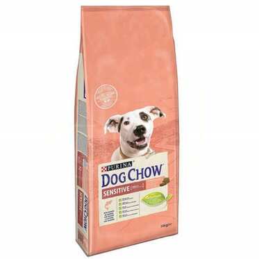 Purina Dog Chow Somonlu Hassas Yetişkin Köpek Maması 14 Kg. - Thumbnail