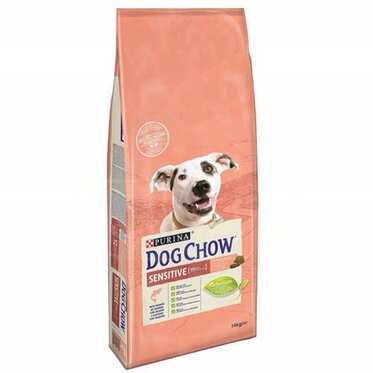 Dog Chow - Purina Dog Chow Somonlu Hassas Yetişkin Köpek Maması 14 Kg.