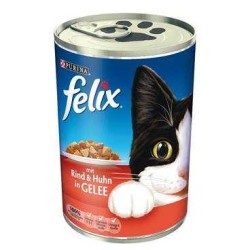 Purina - Purina Felix Sığır Etli Kedi Konservesi 400 Gr.