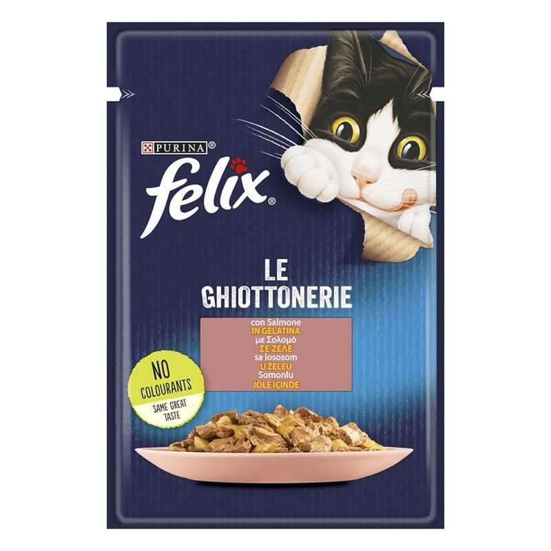 FELİX - Purina Felix Somonlu Kedi Yaş Maması 85Gr.