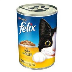 Purina - Purina Felix Tavuklu Kedi Konservesi 400 Gr.