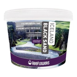 Reeflowers - Reeflowers Iceland Black Sand Akvaryum Kumu 1-2Mm 25Kg