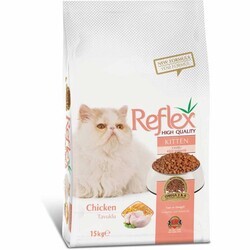 Reflex Kitten Tavuklu Yavru Kedi Maması 15 Kg. - Thumbnail