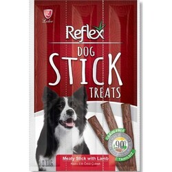 Reflex Kuzu Etli Köpek Ödül Çubuğu 3 X 11 Gr - Thumbnail