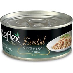Reflex Plus - Reflex Plus Essential Tavuk Ton Balıklı Kedi Konservesi 70 Gr. (1)