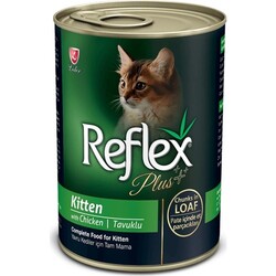 Reflex - Reflex Plus Kitten Tavuklu Konserve Yavru Kedi Maması 400 Gr.