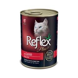 Reflex Plus Kuzulu Kedi Konserve Jöle İçinde Et Parçacıklı 400 Gr. - Thumbnail