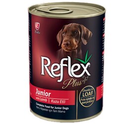 Reflex Plus - Reflex Plus Kuzulu Yavru Köpek Konservesi 415 Gr.